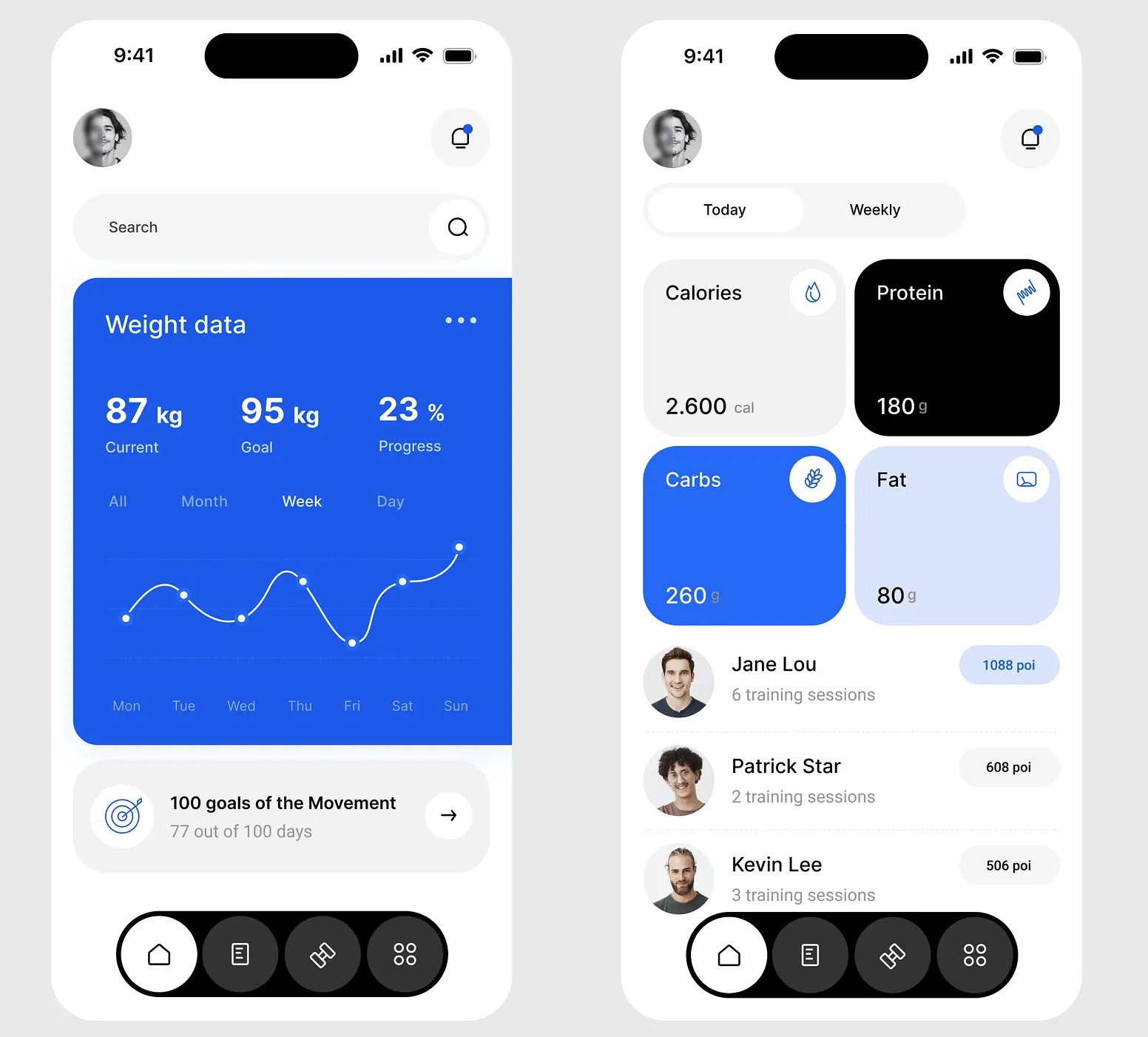 FitTrack Pro screenshot